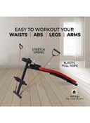 Skyland Adjustable Ab Sit Up Bench, Folding Abdominal Crunch-EM-1856