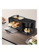 Saachi Breakfast Maker Oven 3 In 1 Black 55cm