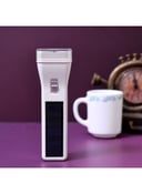 كشاف محمول قابل لإعادة الشحن بالطاقة الشمسية 1200 ميلي أمبير Krypton Led Rechargeable Flashlight