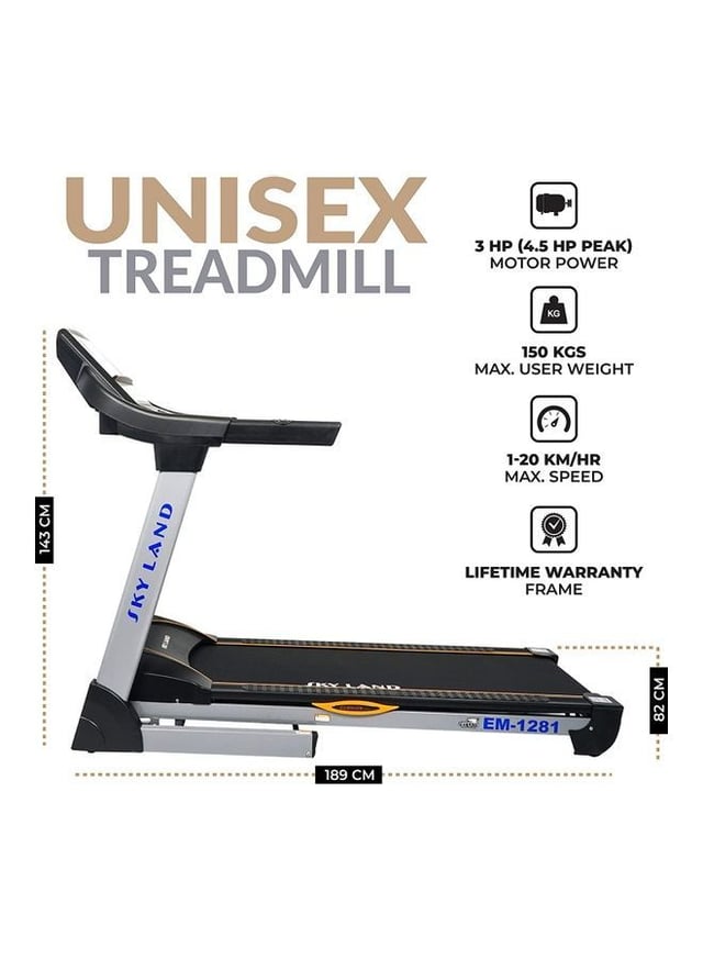 سير كهربائي بسرعة 20 كم/س Treadmill - SkyLand
