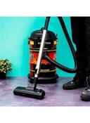 مكنسة كهربائية برميل جاف 2300 واط 21 متر أسود كريبتون Krypton Bla21 l 2300 W Drum Vacuum Cleaner