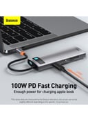 موزع منافذ 8 في 1 Baseus 8-in-1 Multifunctional Type-C HUB Docking Station