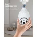 كاميرا المراقبة الذكية WIFI Security Camera Smart Wireless Bulb (360 درجة)