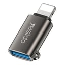ناقل بيانات Lightning OTG / USB 3.0 فائق السرعة من Yesido