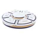 اواني تقديم مقبلات مقسم من رويال فورد Royalford Rotating Serving Tray