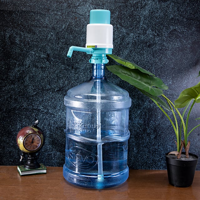 Royalford Water Pump - Dolphin Water Pump Water Bottles Pump Manual Water Bottle Pump, Easy Drinking