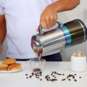 دلة قهوة حافظة للحرارة بسعة 1.9 لتر | Royalford Silver Vacuum Flask