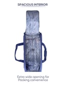 ABRAJ 2 Wheel Duffle Bag, 3 Pc - Cabin Size Roller Travel Duffel Bag - Wheeled Trolley Holdall Duffle Carry Bag - Lightweight Telescopic Frame - Portable Weekend Overnight Travel Holdall Han