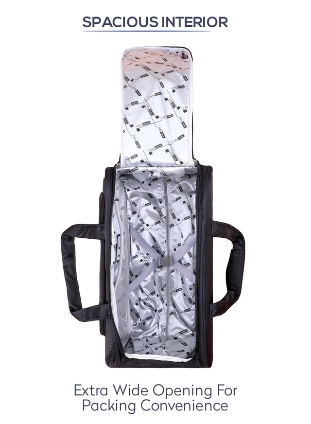 مجموعة شنط السفر لون رمادي 3Piece Duffle Bag Set /Travel Bag - Cabin Size Travel Duffel Bag - Holdall Duffle Carry Bag - PARA JOHN