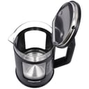 غلاية ماء كهربائية زجاجية بسعة 1.7 لتر Geepas Double Layer Glass Kettle