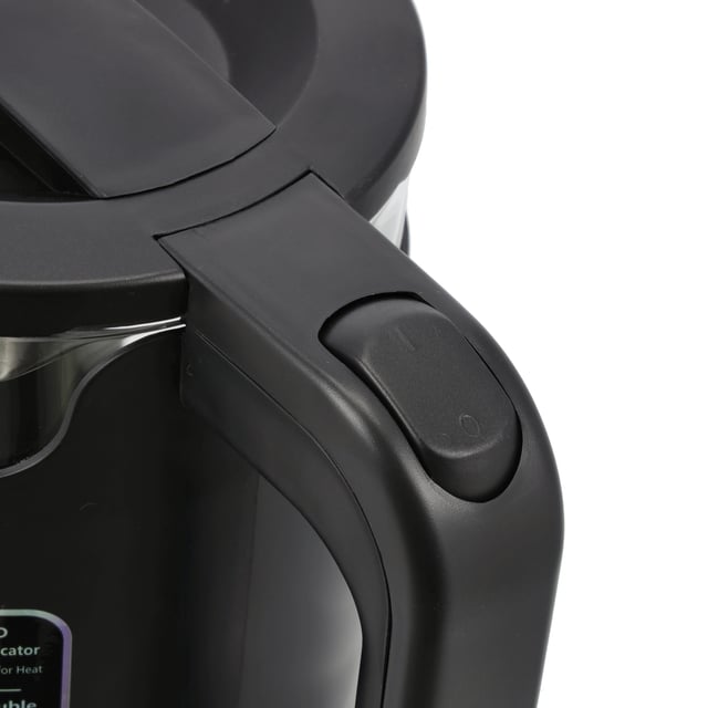 غلاية ماء كهربائية زجاجية بسعة 1.7 لتر Geepas Double Layer Glass Kettle