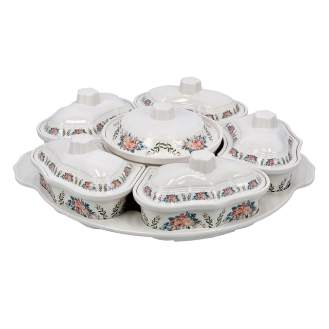 Delcasa M/W Rotating Serving Tray 1X2