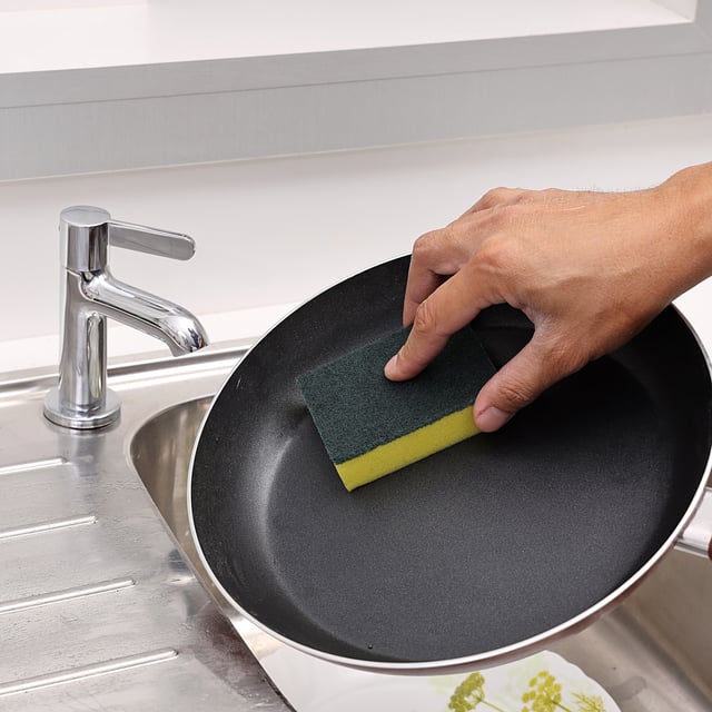 ليفة جلي مزدوجة 10 قطع Royalford - 10Pcs Rosele Wilkins Sponge Scrubber Set