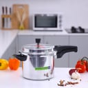 طنجرة ضغط المينيوم صغيرة بسعة 5 لتر | Royalford Aluminium Pressure Cooker