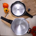 Royalford 3L Pressure Cooker - Induction Base Heavy-Duty Aluminium Pressure Cooker With Lid