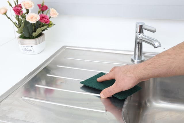 Royalford Rosele Wilkins Scouring Pad - Dish-Washing Pad Cleaning Heavy Duty Scrub Pad