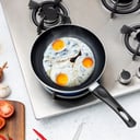 Geepas 2-in-1 Built-in Gas Hob, Stainless Steel, GGC31026 | Sabaf Burners | Cast Iron Pan Support | Auto-Ignition | Low Gas Consumption | 4 Control Knobs