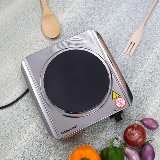 موقد كهربائي شمعة واحدة Single Burner Electric Hot Plate من Olsenmark