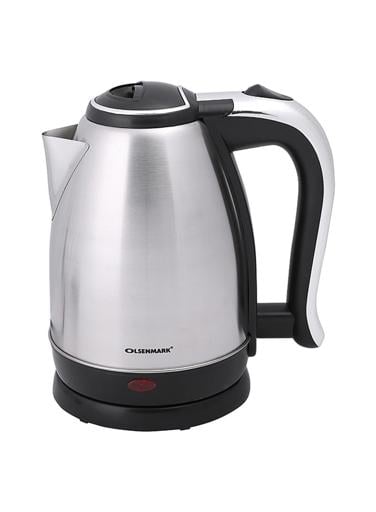 غلاية ماء كهربائية سعة 1.8 لتر Olsenmark Electric Stainless Steel Kettle