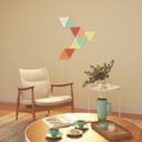اضاءة نانو ليف ألواح مثلثة حزمة 9 ألواح SHAPES Triangles Starter Kit - Smart WiFi LED Panel System - Nanoleaf