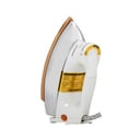 Olsenmark Automatic Dry Iron- Non-Stick Golden Teflon Plate - Heavy Weight - Auto Cut-Off