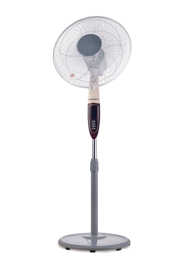 مروحة ارضية 60 واط مع ستاند Stand Fan With Remote 16 Inch من Olsenmark