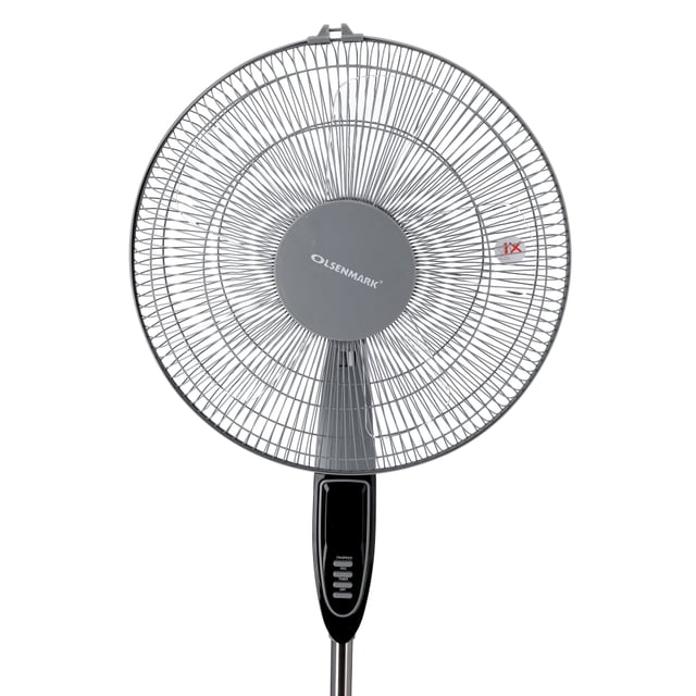 مروحة ارضية 60 واط مع ستاند Stand Fan With Remote 16 Inch من Olsenmark