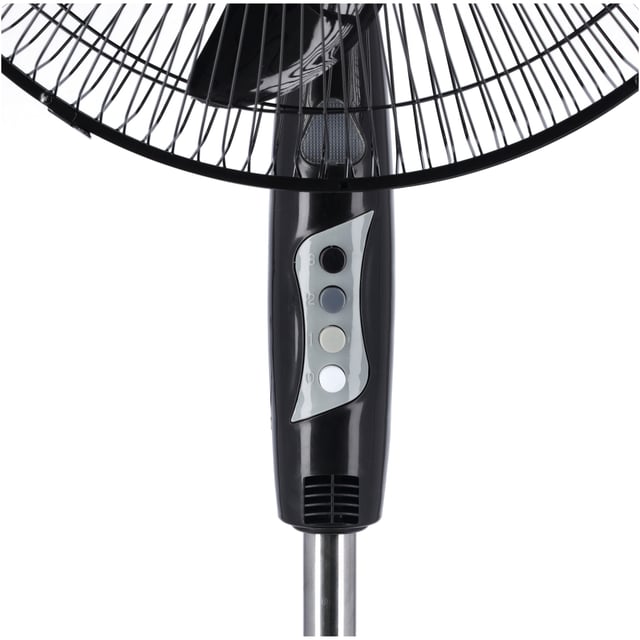 Olsenmark Stand Fan, 16 Inch - Strong Fan Guard - 5 Leaf Blades - Powerful