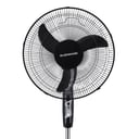 Olsenmark Stand Fan, 16 Inch - Strong Fan Guard - 5 Leaf Blades - Powerful