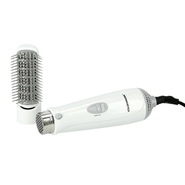 Olsenmark 750W 2-In-1 Hair Styler, Volumizer - Hot Air Brush With 2 Speeds Settings, Overheat Protection