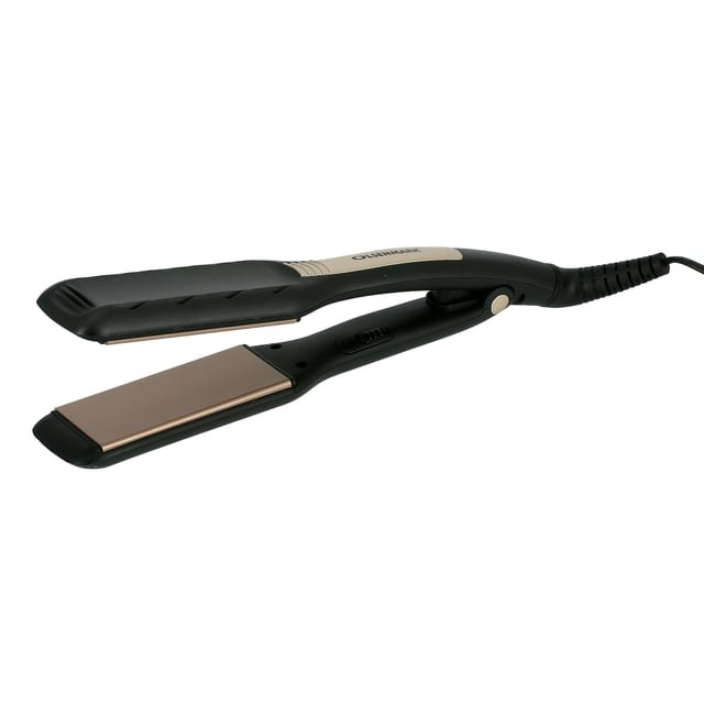 Olsenmark Hair Straightener - Ceramic Coating - 360 Degree Swivel Cord - Wider Plates - Adjustable