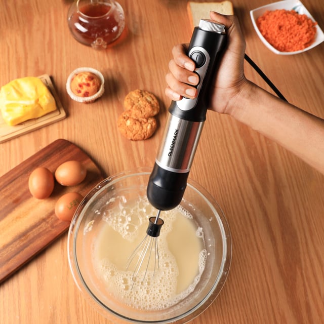 Olsenmark Powerful Copper Motor 2 Speed Modes 4 in 1 Hand Blender OMHB2462