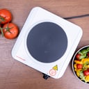 Olsenmark Single Burner Electric Hot Plate - Operating indicator light: On/Off - Heat operation - Over heat protection - Auto-thermostat control - Power(watt): 1200 - Single plate Size(mm): 180