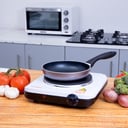 Olsenmark Single Burner Electric Hot Plate - Operating indicator light: On/Off - Heat operation - Over heat protection - Auto-thermostat control - Power(watt): 1200 - Single plate Size(mm): 180