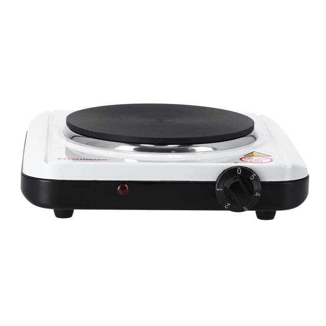 Olsenmark Single Burner Electric Hot Plate - Operating indicator light: On/Off - Heat operation - Over heat protection - Auto-thermostat control - Power(watt): 1200 - Single plate Size(mm): 180