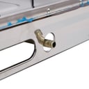 Olsenmark Stainless Steel Triple Burner Gas Stove - Auto Ignition - Cast Iron Pan Burner