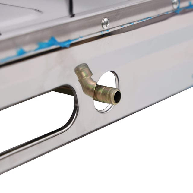 Olsenmark Stainless Steel Triple Burner Gas Stove - Auto Ignition - Cast Iron Pan Burner