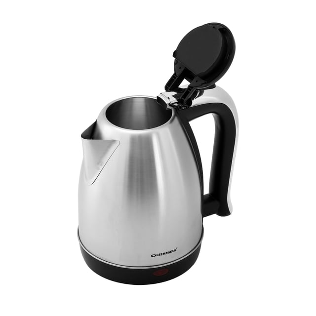 غلاية ماء كهربائية سعة 1.8 لتر Olsenmark Electric Stainless Steel Kettle