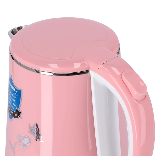 غلاية ماء كهربائية 1500W بسعة 1.8 ليتر Electric Kettle, 360 Degree Rotation Base - Olsenmark