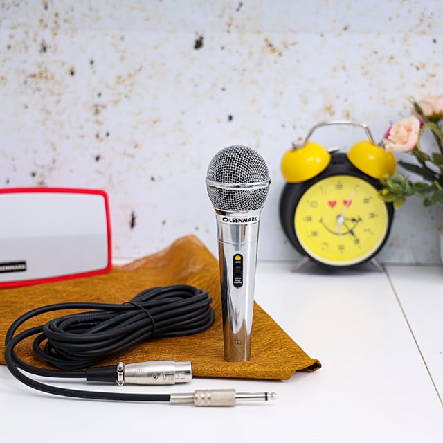 ميكروفون لاسلكي احترافي Professional Dynamic Wireless Microphone - Olsenmark