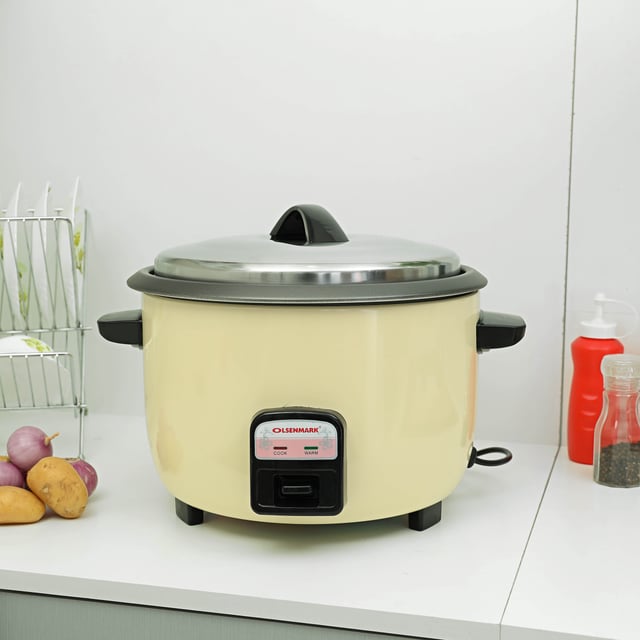 Olsenmark 1600W 4.2L Rice Cooker With Steamer