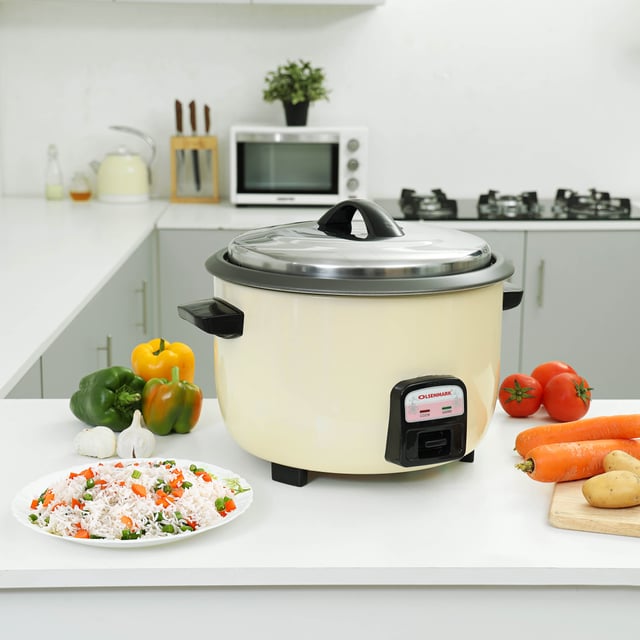 Olsenmark 1600W 4.2L Rice Cooker With Steamer