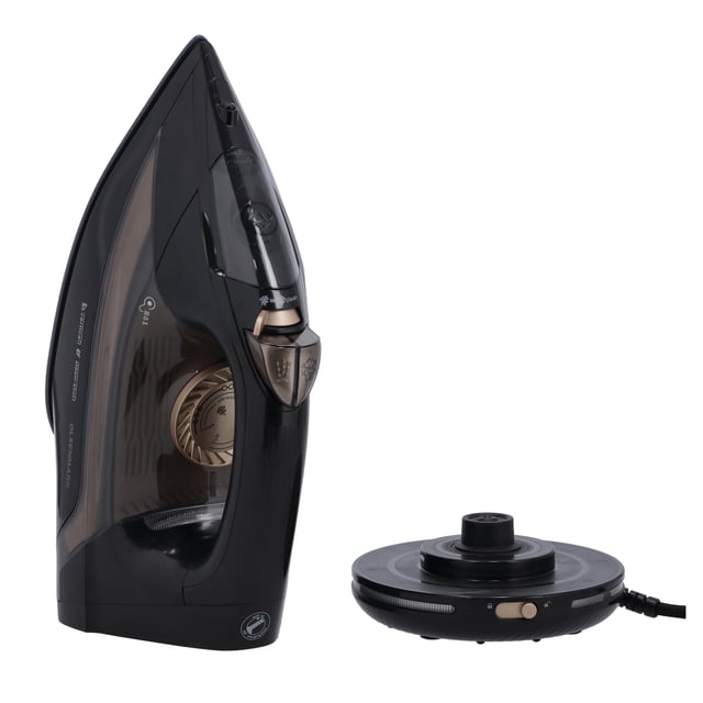 Olsenmark Corded And Cordless Steam Iron, OMSI1839 | Dry, Steam, Spray | Vertical Steam | Adjustable Temperature Control | Self-Cleaning | Ceramic Soleplate | 420ml Water Tank | Anti-Calc