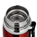 Olsenmark Stainless Steel Vacuum Bottle, 1000ml, OMVF2486 | Double Wall Insulation | Drink Hot or Cold for 12 Hours | Stainless Steel Thermos For Cold & Hot Beverages | 2 Years Warranty