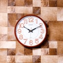 Olsenmark Wall Clock - Large Round Wall Clock, Modern Design - Easy To Read - Round Decorative Wall