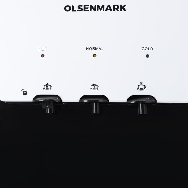 Olsenmark Hot & Cold Water Dispenser With Refrigerator - Cold Temperature: 6-10C - Hot Temperature
