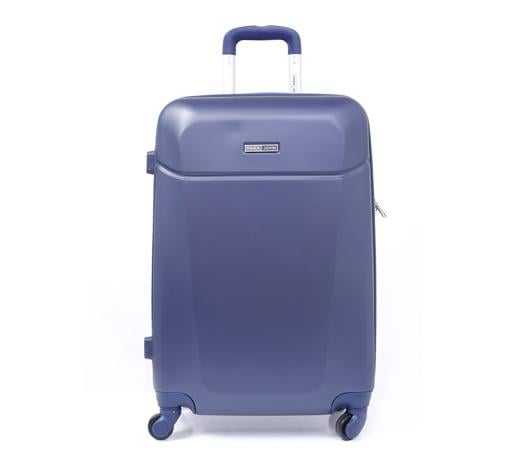 PARA JOHN Hardside Luggage Trolley, Blue 24 Inch