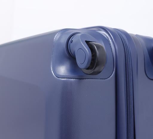 PARA JOHN Hardside Luggage Trolley, Blue 24 Inch