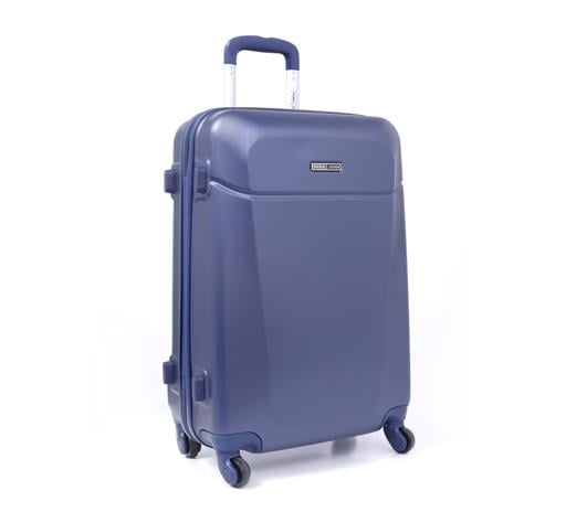PARA JOHN Hardside Luggage Trolley, Blue 24 Inch