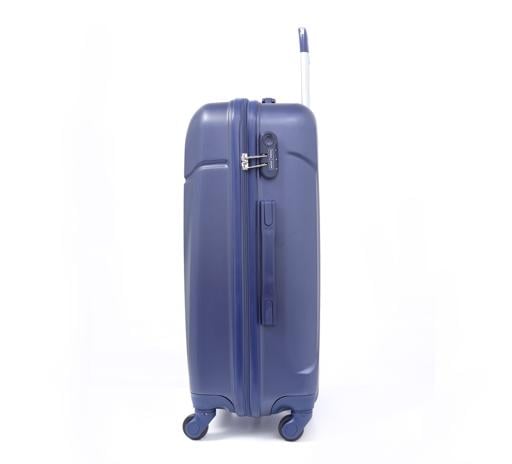 PARA JOHN Hardside Luggage Trolley, Blue 24 Inch